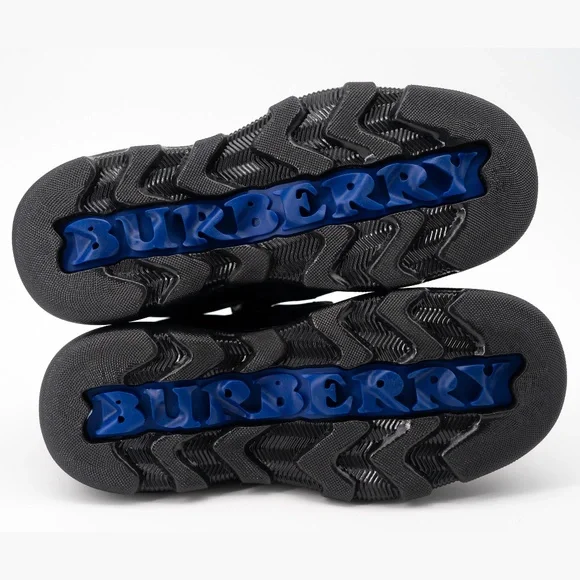 size 43.5 (10.5us) - Burberry Wire Creeper Black grey Clamp On
